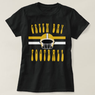 Green Bay Football Shirt, Game Day , Retro Distres T-Shirt