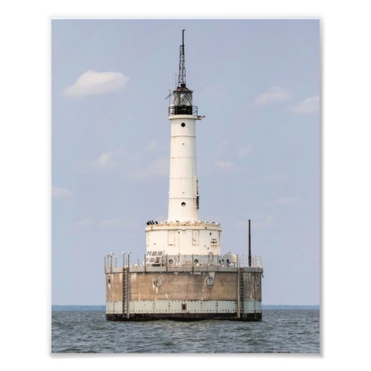Green Bay Harbour Eingang Leuchtturm Fotodruck (Vorne)