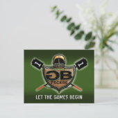 GREEN BAY PACK by Slipperywindow Postkarte (Stehend Vorderseite)