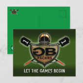 GREEN BAY PACK by Slipperywindow Postkarte (Vorne/Hinten)