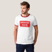 Green Bay Route RR T-Shirt (Vorne ganz)