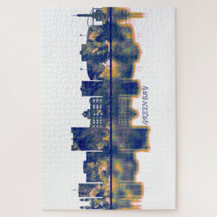 Green Bay Skyline Puzzle