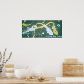 GREEN BAY TROPFENS POSTER (Küche)