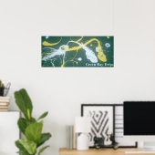GREEN BAY TROPFENS POSTER (Heimbüro)