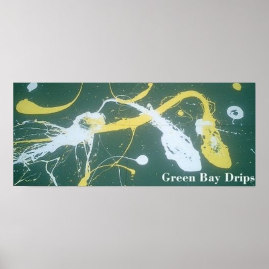 GREEN BAY TROPFENS POSTER (Vorne)