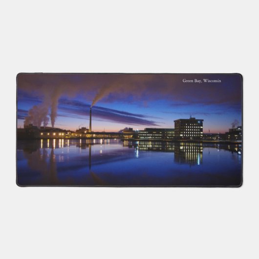 Green Bay, Wisconsin Nachttisch-Matte Schreibtischunterlage (Vorderseite)