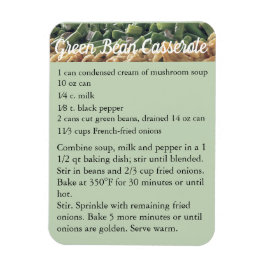 Green Bean Casserole Rezept Magnet Kühlschrank