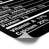 Green Bean Cerole Funny Erntedank Weihnachtsmatte Poster (Ecke)