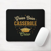 Green Bean Cerole Thanksgiving Cooking Funny Mousepad (Mit Mouse)