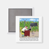 Green Bean Counter Magnet (Vorderseite/Rückseite)