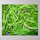 Green Bean Heads Print Poster (Vorne)