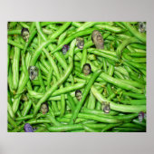 Green Bean Heads Print Poster (Vorne)