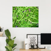 Green Bean Heads Print Poster (Heimbüro)