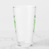 Green Beer Glass Happy St Patrick`s Day Glas (Links)