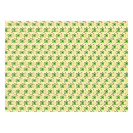Green Beer Irish Kleeblatt St. Patrick's Day Tischdecke (Vorderseite (Horizontal))