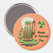 Green Beer Magnet (Vorderseite/Rückseite)