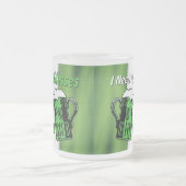 Green Beer St. Patrick's Day Irish Flag Tasse (Mittel)