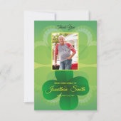 Green Beerdigung Dankeschön Karte (Vorderseite)