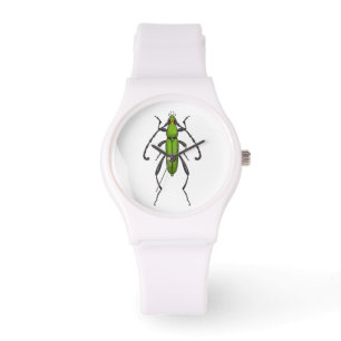 Green beetle armbanduhr