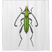 Green beetle duschvorhang (Vorderseite)