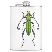 Green beetle flachmann (Vorderseite)