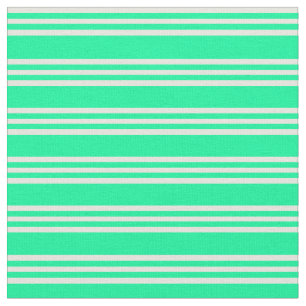 Green & Beige Lines Muster Stoff
