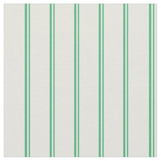 Green & Beige Muster der Streifen Stoff (Nahaufnahme)