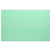 Green & Beige Streifen Muster Stoff (Fat Quarter (45,7 x 55,9 cm))
