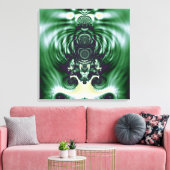 Green Bell Leinwanddruck (Insitu (Wohnzimmer))