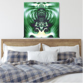 Green Bell Leinwanddruck (Insitu (Schlafzimmer))