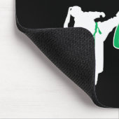 Green Belt Taekwondo Martial Arts Funny Judo Zitat Mousepad (Ecke)
