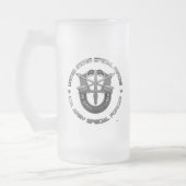 Green Berets DUI Special Edition Mattglas Bierglas (Links)