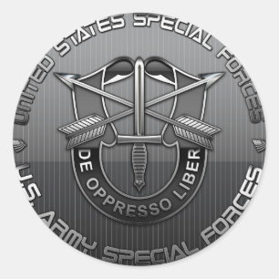 Green Berets DUI Special Edition Runder Aufkleber