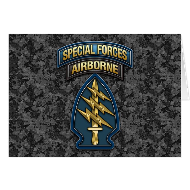 Green Berets SSI Special Edition (Vorderseite (Horizontal))