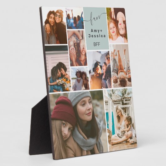 Green Best friend beste Freundin Skript 10 Foto Co Fotoplatte (Seite)