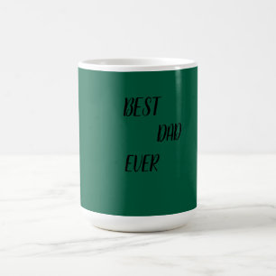 Green "Best Vater jemals Kaffeetasse
