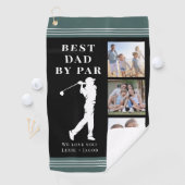 Green Best Vater von Par Fotomaterial Golfhandtuch (Insitu)
