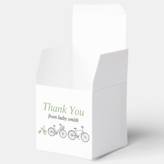 Green Bicycle Geschenkschachtel (Geöffnet)