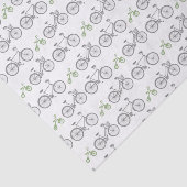 Green Bicycle Seidenpapier (Ausschnitt)