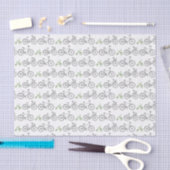 Green Bicycle Seidenpapier (Handwerk)