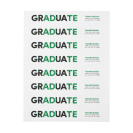 Green Big Fett; Abschluss für angeschnittene Buchs