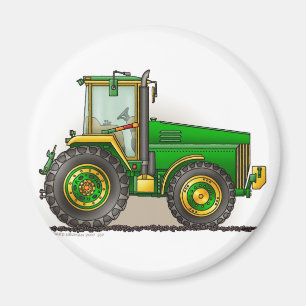 Green Big Traktor Magnete Magnet