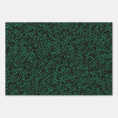 Green Binary Numerary System Geschenkpapier Set (Vorderseite 2)