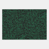 Green Binary Numerary System Geschenkpapier Set (Vorderseite)
