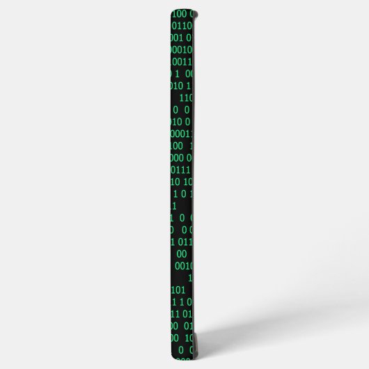 Green Binary Numerary System Samsung Galaxy Hülle (Linke Seite)