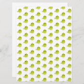 Green Bird Cartoon (Vorne/Hinten)