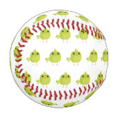 Green Bird Cartoon Baseball (Vorderseite Links)