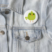 Green Bird Cartoon Button (Beispiel)