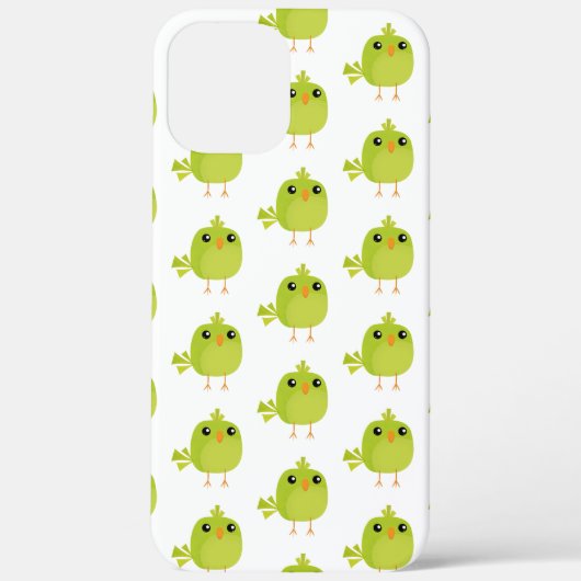Green Bird Cartoon Case-Mate iPhone Hülle (Rückseite)