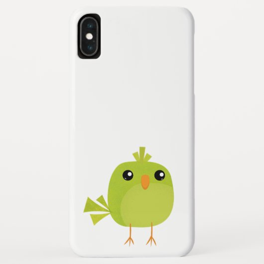 Green Bird Cartoon Case-Mate iPhone Hülle (Rückseite)